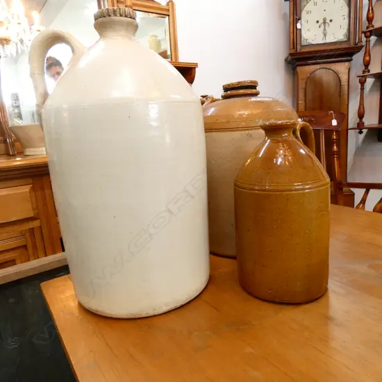 3 STONE JARS H. 450MM TWO AF