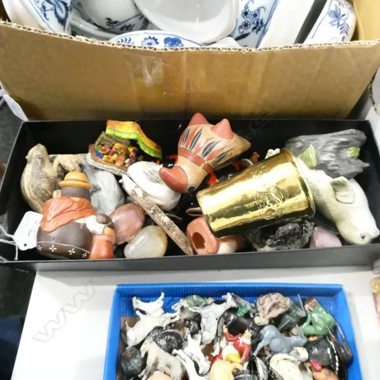 ASST BOX LOT OF CHINA SOUVENIRS & SMALL GIFTS