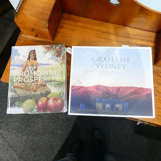 PROMOTING PROSPERITY THE ART OF EARLY NZ ADVERTISING & GRAHAM SYDNEY PAINTINGS 1974 - 2014