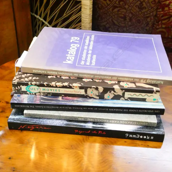 5 BOOKS NIAGARA/KATALOG 79 ETC