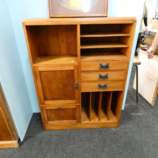 PINE CUPBOARD H. 1140 W. 845MM