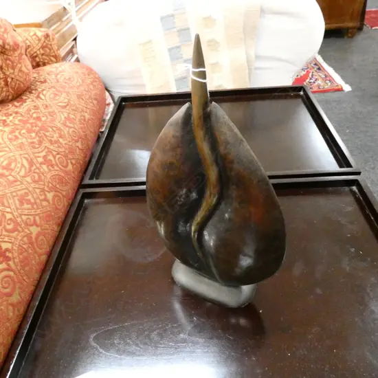 BRONZE SCULPTURE H. 340MM