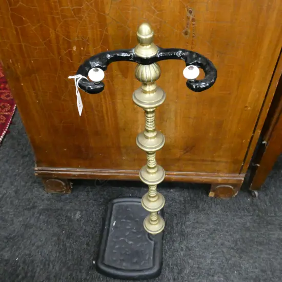 BRASS UMBRELLA STAND H. 650MM