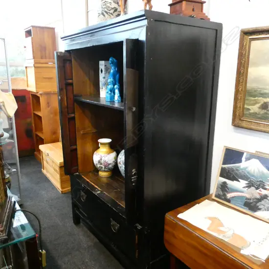 - ANTIQUE CHINESE WEDDING CABINET