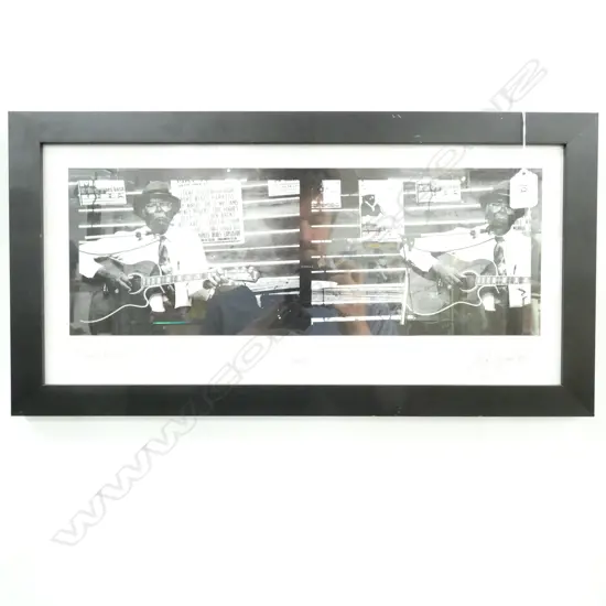 FRAMED PHOTO ROBERT BECFOUR  510x230mm