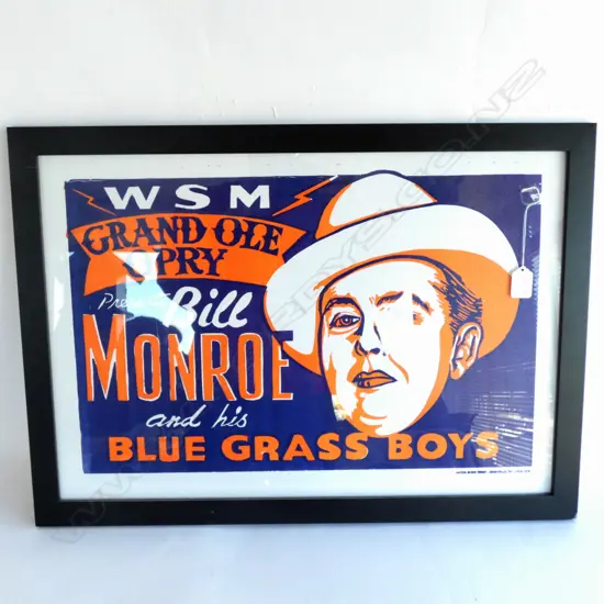 FRAMED PHOTO THE GRAND OLD OPRY 400x570mm