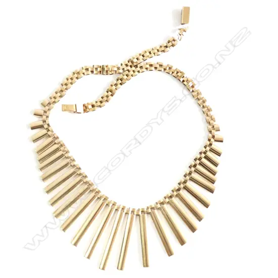 RETRO 9CT GOLD NECKLACE 27.60gms