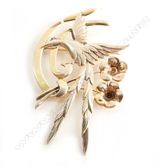 SILVER BROOCH BY VARGAS