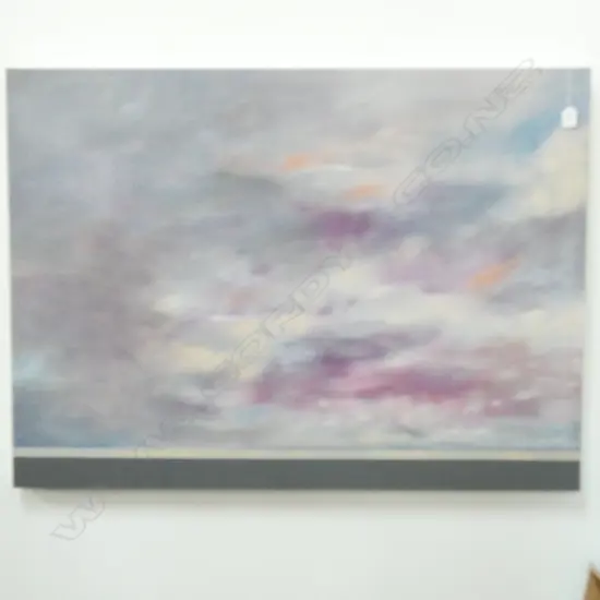 JANE BLACKMAN 'WANT OF THOUGHT' ACRYLIC ON BOARD '03 1075 X 790MM