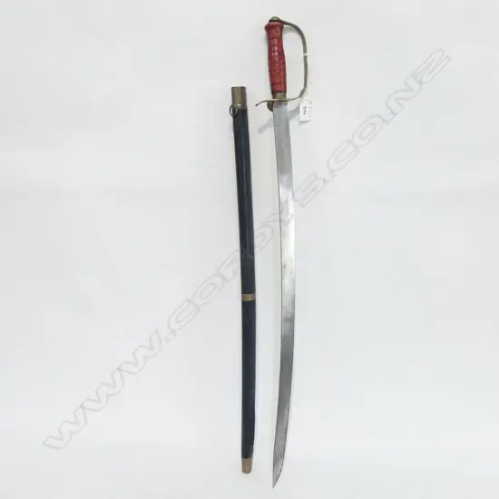 SWORD & SCABBARD L. 735MM