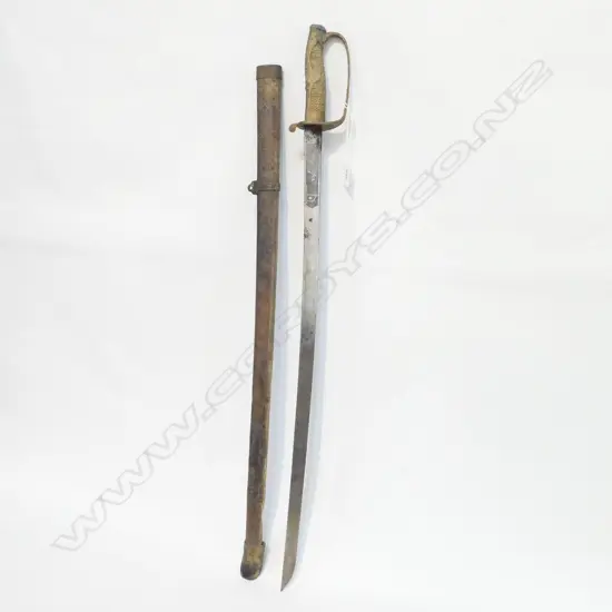 SWORD & SCABBARD L. 735MM
