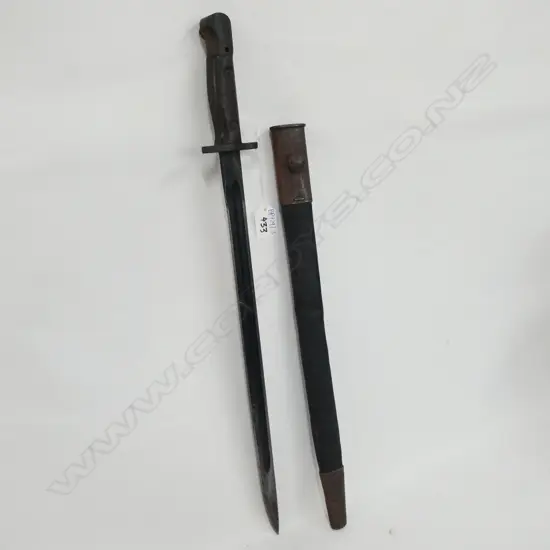 BAYONET & SCABBARD L. 575MM