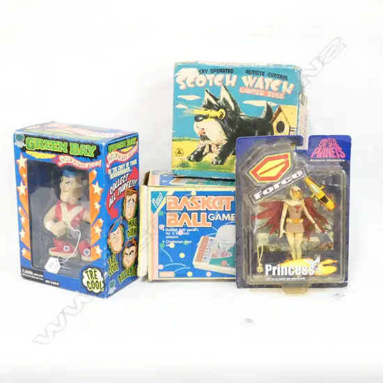 ASST TOYS G FORCE/GREEN DAY BASKET BALL+ B.O SCOTCH WATCH  DOG