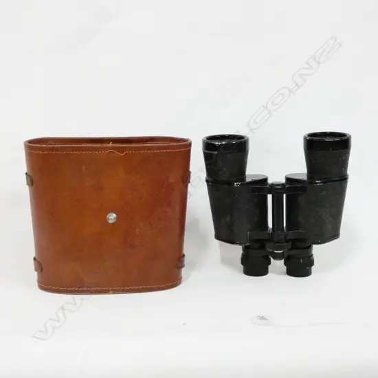 PR OF CASED ZENITH BINOCULARS