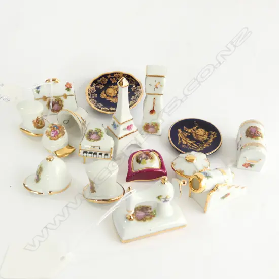 16 LIMOGES COLLECTABLES