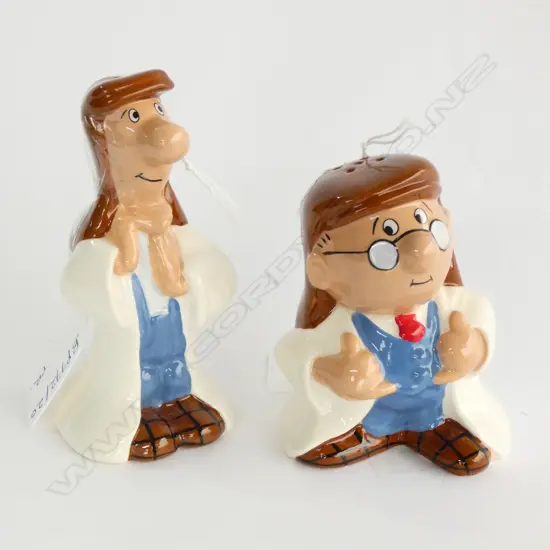 WADE TETLY TEA GAFFER & SYDNEY SALT & PEPPER