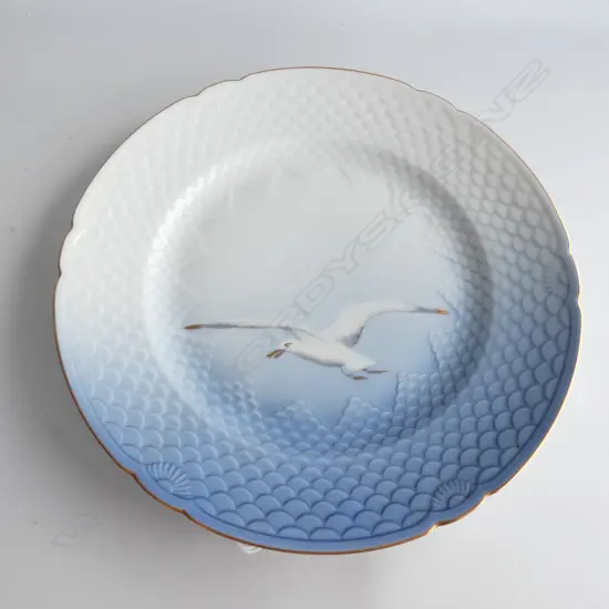 BING & GRONDAHL COPENHAGEN PLATE, DIA 240mm, MID 1950S