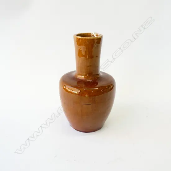 19thC JAPANESE AWAJI VASE H. 150mm