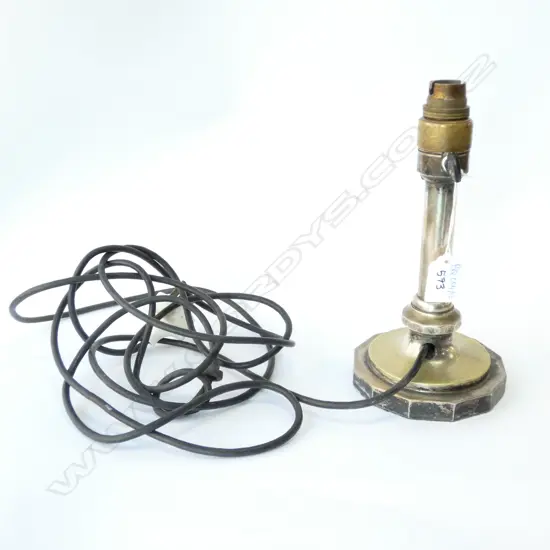 METAL LAMP BASE ONLY H. 215MM