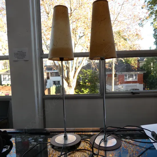 PR OF CONTEMPORARY SIDE LAMPS H 720 MM