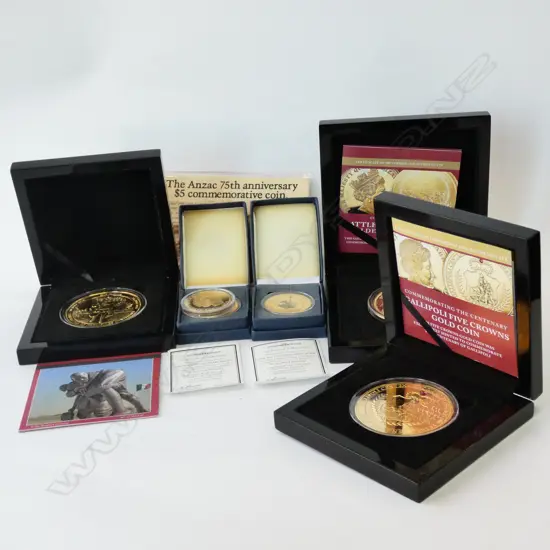 ASST BRADFORD BATTLE COMMEMORATIVE COINS 