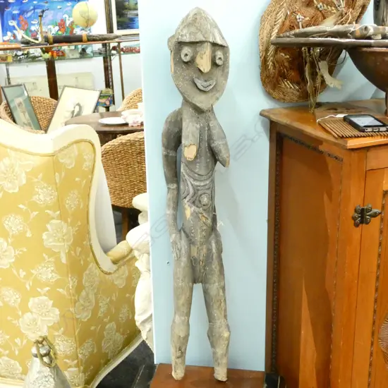 PAPUA NEW GUINEA FIGURE WASHKUK REGION