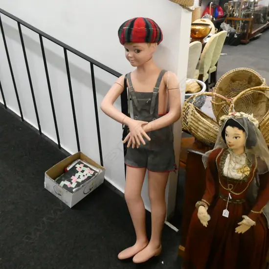 DRESSED BOY MANNEQUIN H 1360 MM