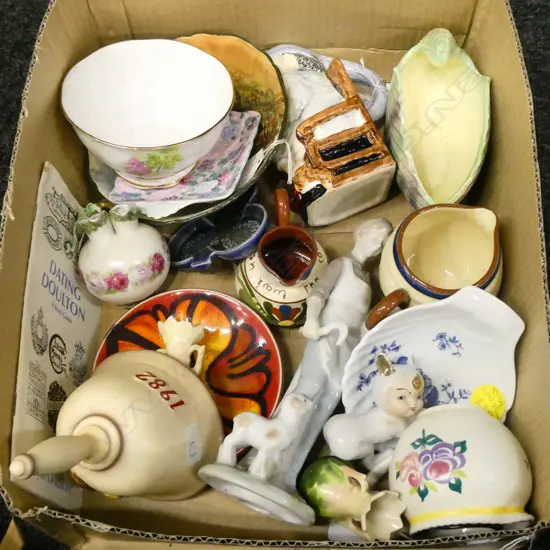 BOX LOT ASST CHINA; TORQUAY, POOLE, HUMMEL BLE