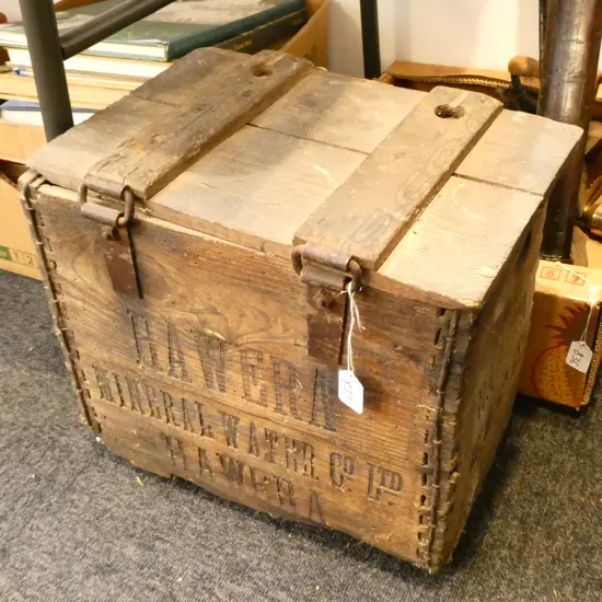 HAWERA MINERAL WATER CRATE W. 380MM