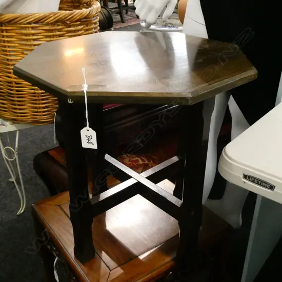 KAURI OCTAGONAL SIDE TABLE H. 425MM