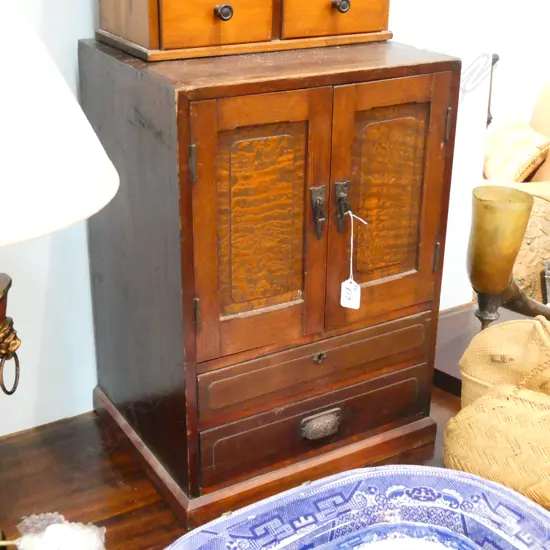 EARLY 20thC SMALL JAPANESE CHEST H. 525MM