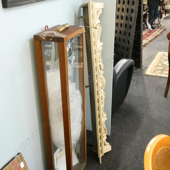 WOODEN PAINTED PELMET L. 1470MM