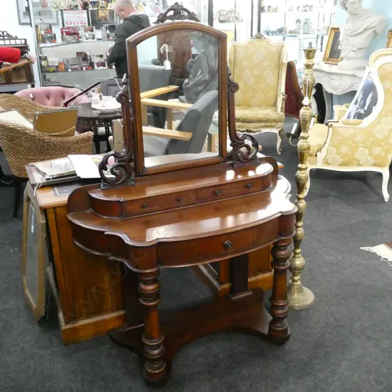 VICTORIAN DRESSER H. 1540MM W. 1100MM