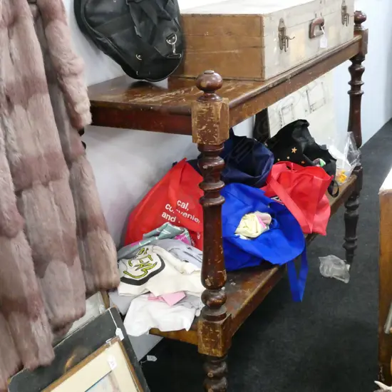 MAHOGANY DUMB WAITER