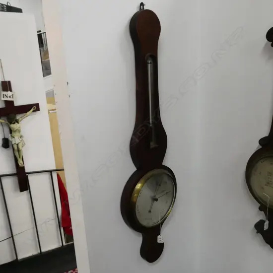 MAHOGANY BAROMETER