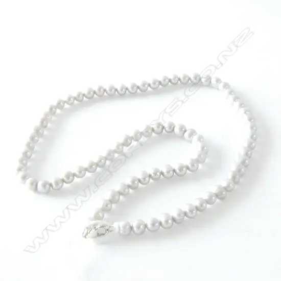 TAHITIAN GREY PEARL NECKLACE