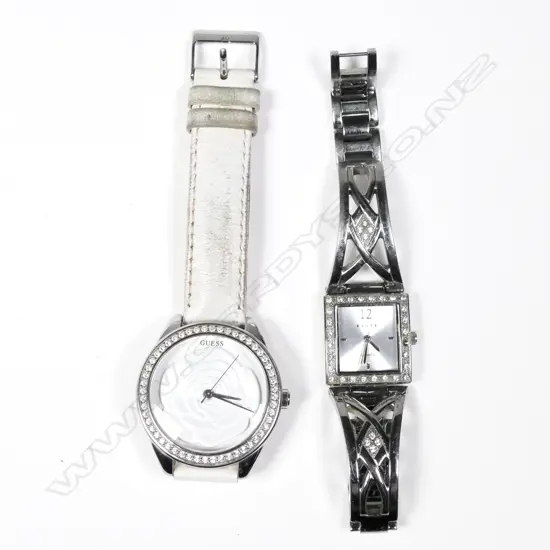 PAIR LADIES WATCHES, 1 GUESS