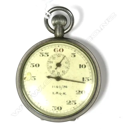 Pocket watch, Nickel, Military? AF