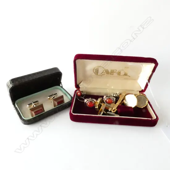 4 pair cufflinks