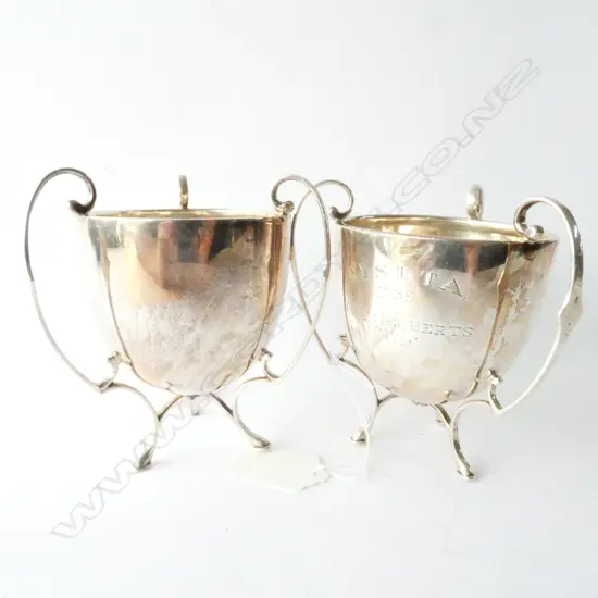PR OF STG SILVER TROPHY CUPS BIRM. 1936