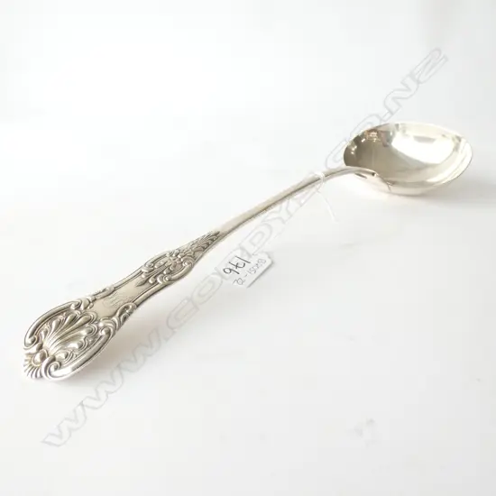 LARGE ELECTROPLATED LADLE