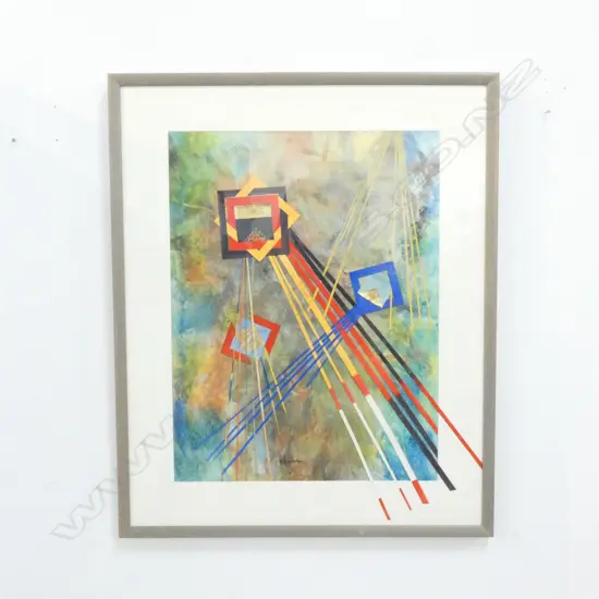 RUTH GARDINER GOLDEN FLIGHT ABSTRACT 740 X 900 MM