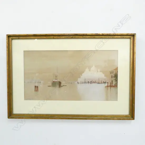 J. SWINTON DISTON VENETIAN W/C 510 X 270MM