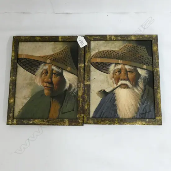 PR TABACCO LEAF PORTRAITS SIGNED 240 X 190MM