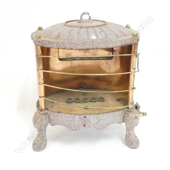 COPPER & METAL HEATER H. 350MM
