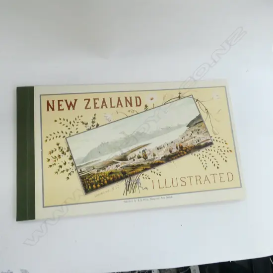 LARGE BOXED ILLUSTRATED BOOK - STORY OF NZ CITIES, TOWNS & NATURAL WONDERS 