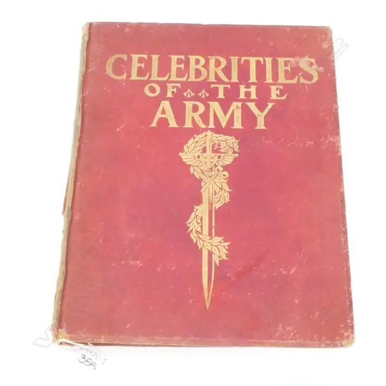 1 VOL. 'CELEBRITIES OF THE ARMY', C.1900
