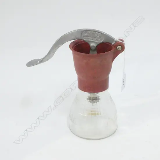 VINTAGE BEL JUBILEE CREAM MAKER, GLASS & BAKELITE