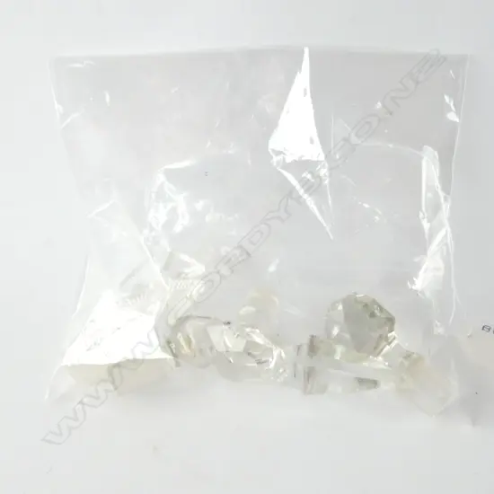 5 SMALL ASSORTED GLASS DECANTER STOPPERS