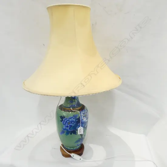 CLOISONNE LAMP BASE H 700 MM 
